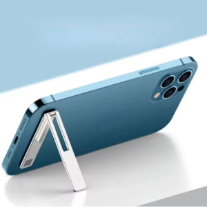 Portable metal foldable phone stand