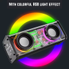 V8 Transparent Mecha RGB Bluetooth Speaker