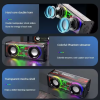V8 Transparent Mecha RGB Bluetooth Speaker