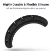 3-Pack Adhesive Cable Clips for Desk & Wall