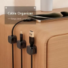 Magnetic cable organizer clip for desk Adjustable Cable Clip