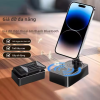 3-in-1 Bluetooth Speaker Phone Stand with Power Bank