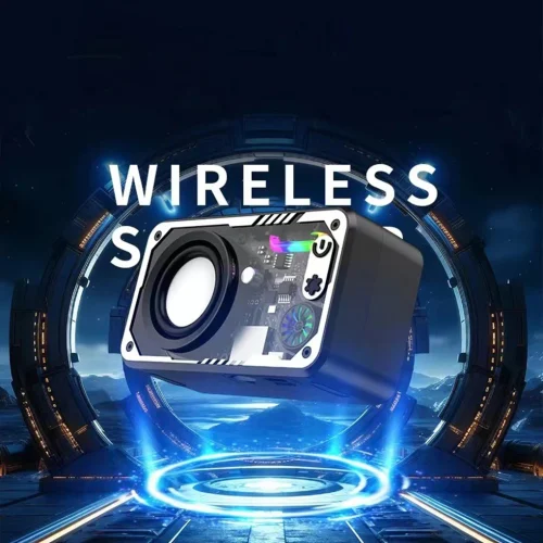 V1 Mini Bluetooth Speaker with Phone Stand